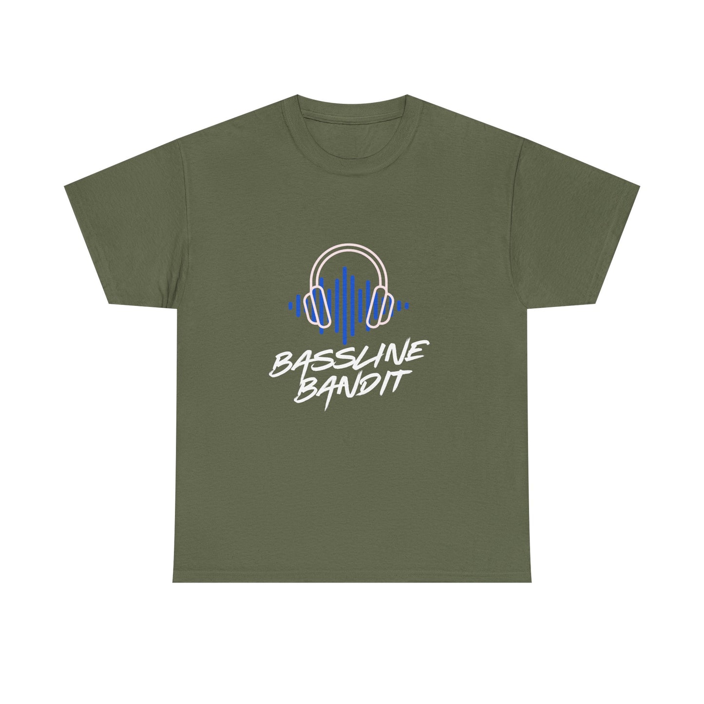 Bassline Bandit - DJ Headphones T-Shirt