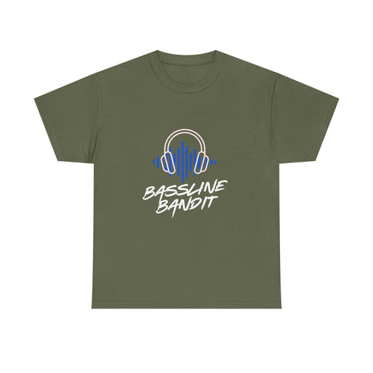 Bassline Bandit - DJ Headphones T-Shirt
