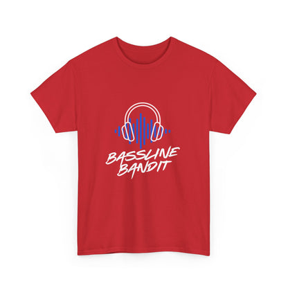 Bassline Bandit - DJ Headphones T-Shirt