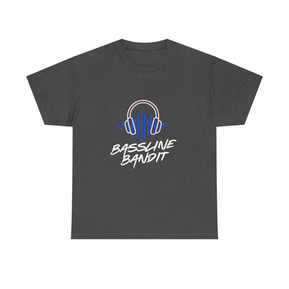 Bassline Bandit - DJ Headphones T-Shirt