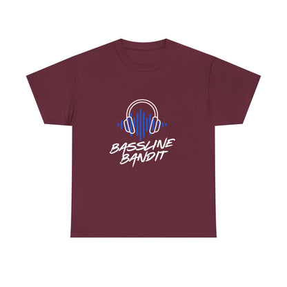 Bassline Bandit - DJ Headphones T-Shirt