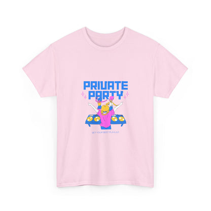 Private DJ Party T-Shirt