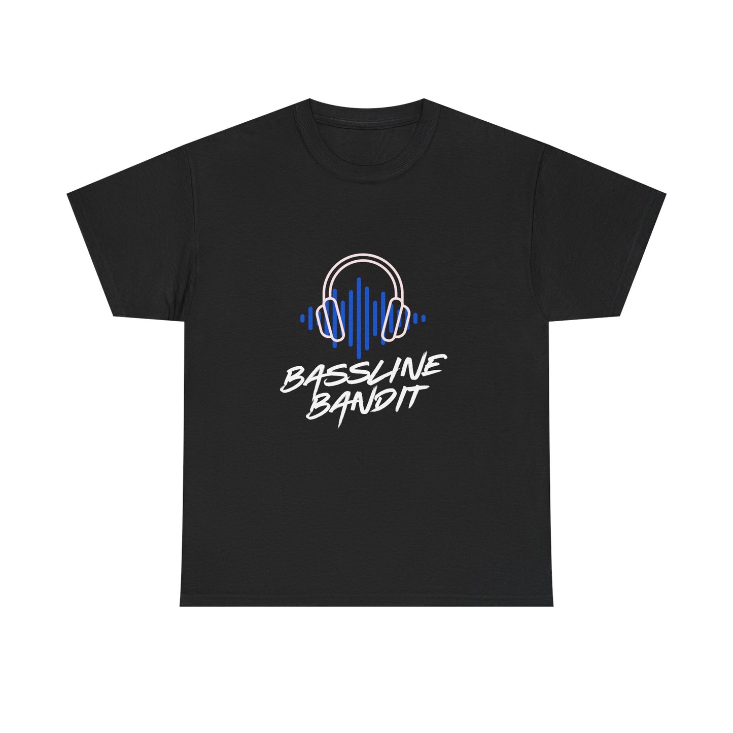 Bassline Bandit - DJ Headphones T-Shirt