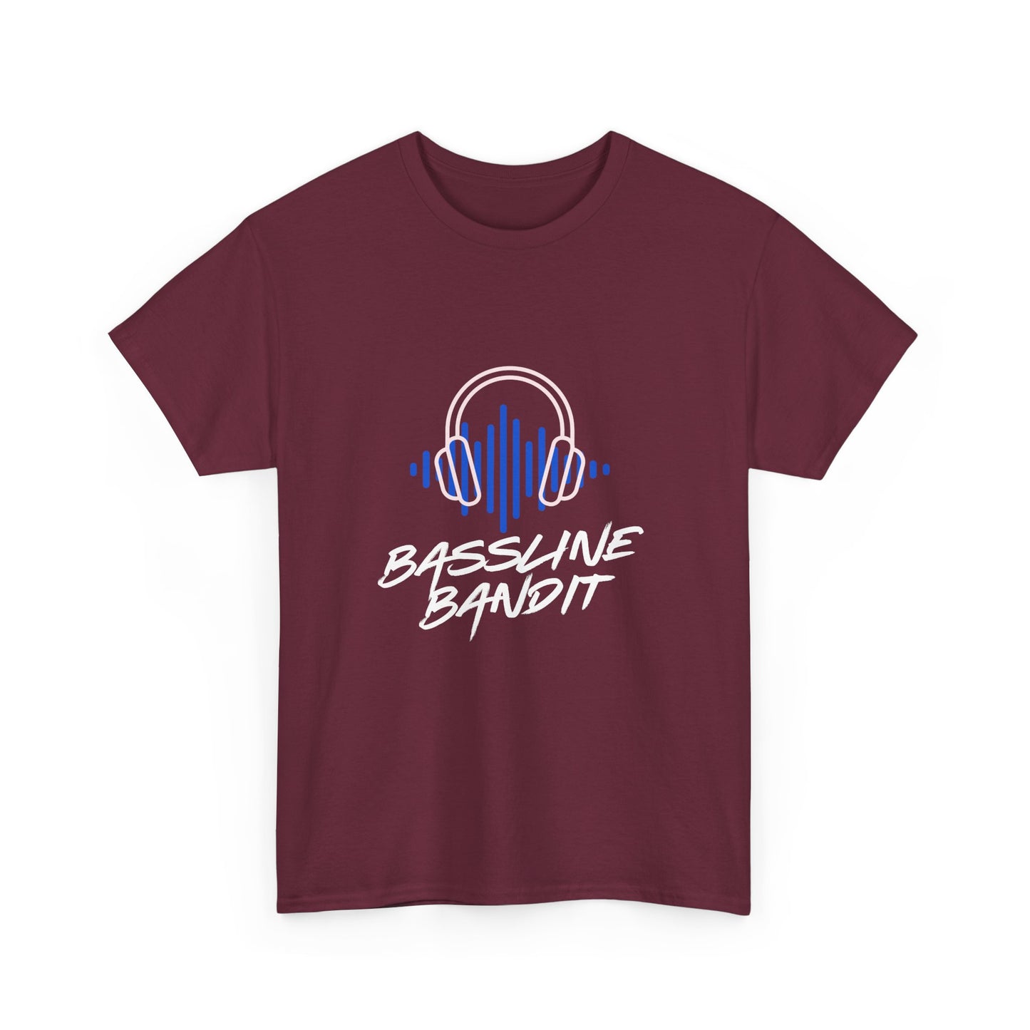 Bassline Bandit - DJ Headphones T-Shirt