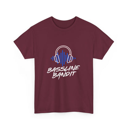 Bassline Bandit - DJ Headphones T-Shirt