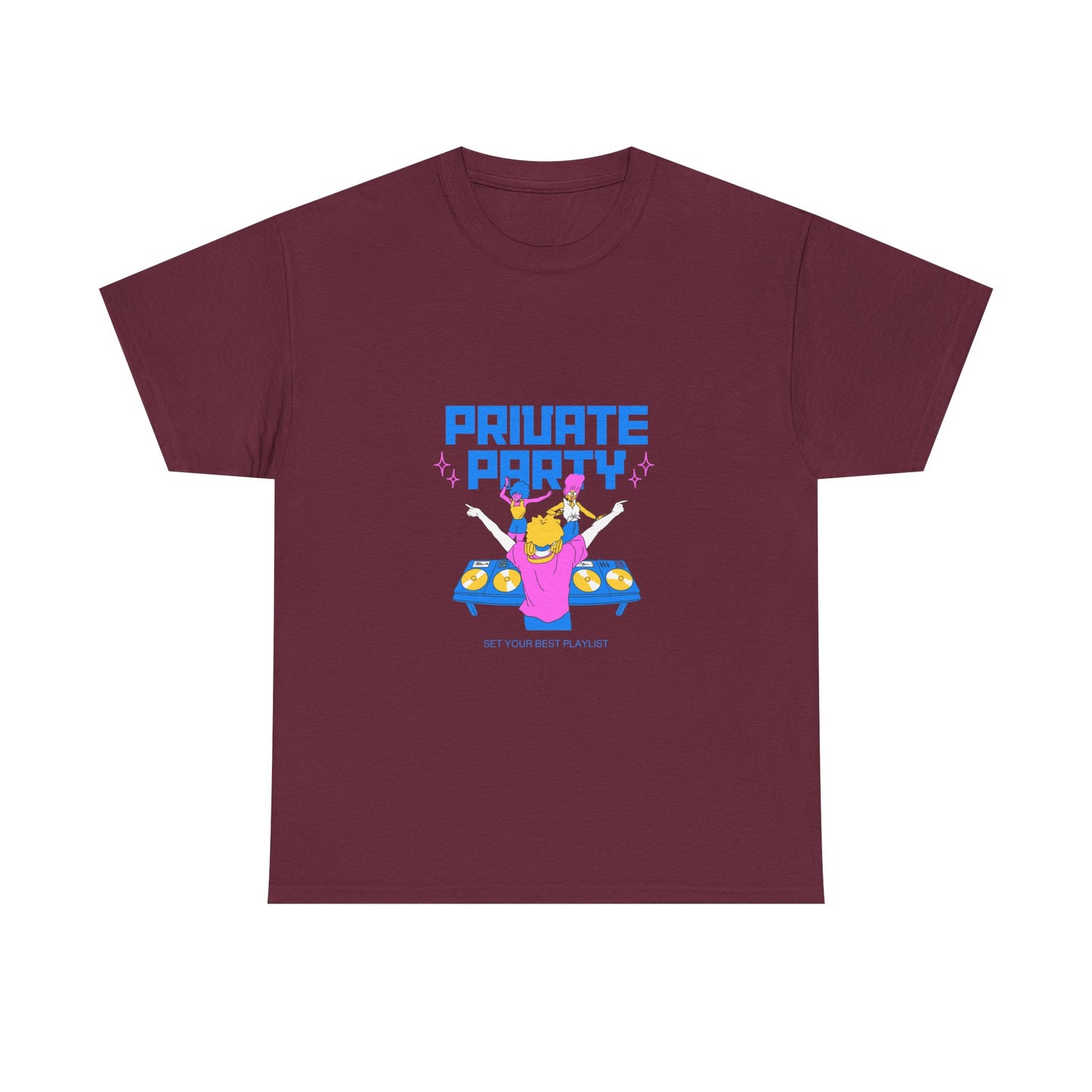 Private DJ Party T-Shirt