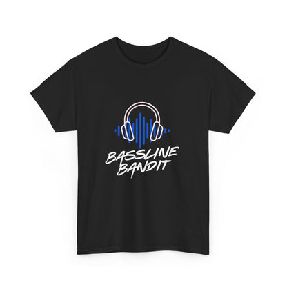 Bassline Bandit - DJ Headphones T-Shirt