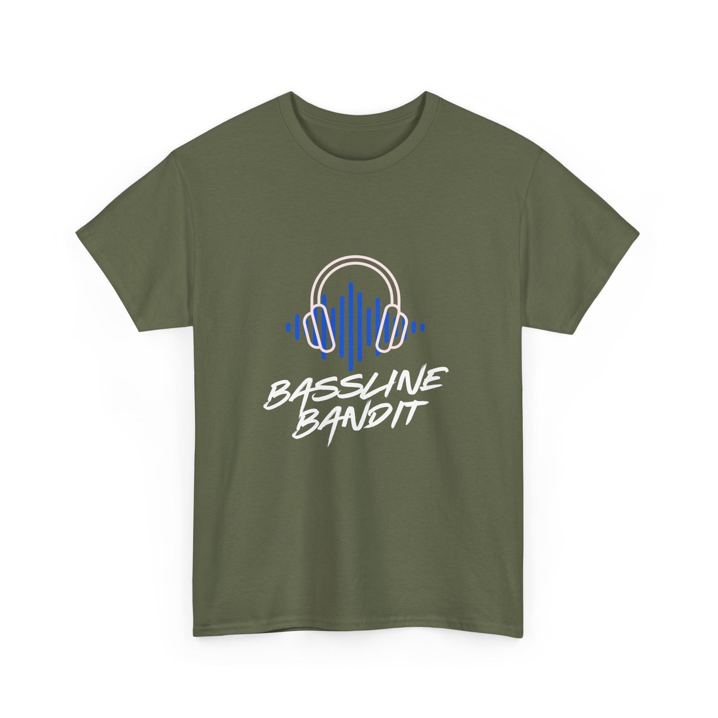 Bassline Bandit - DJ Headphones T-Shirt
