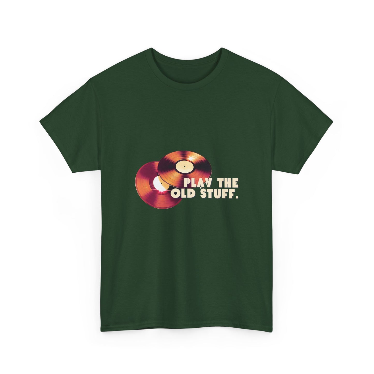 DJ Play The Old Stuff T-Shirt - Unisex Cotton Tee