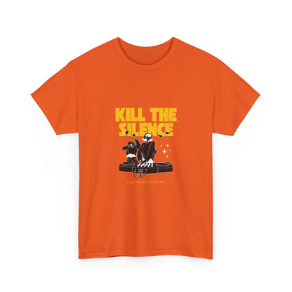 Kill The Silence DJ T-Shirt — Graphic DJ Tee for Nightclub DJs & EDM Fans