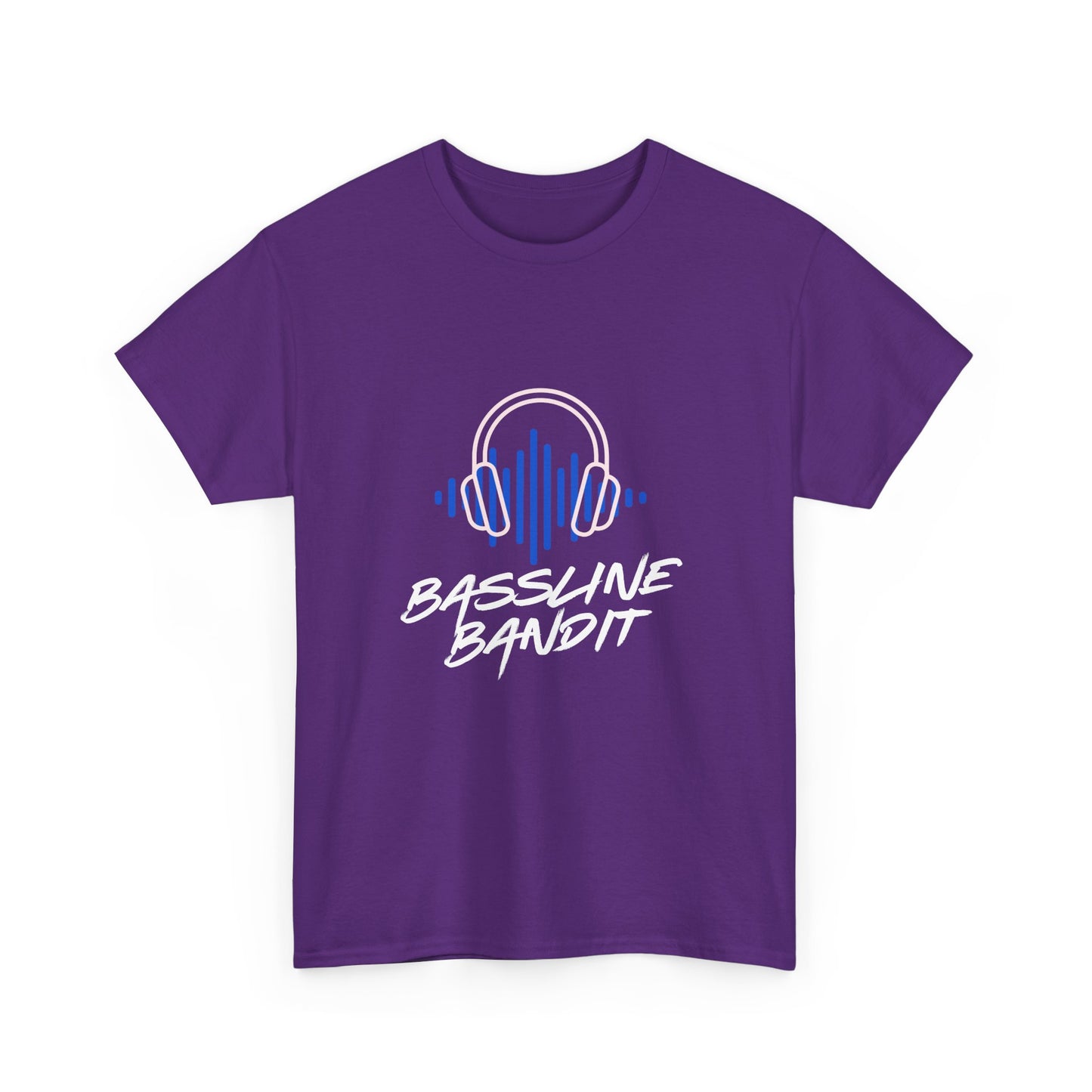 Bassline Bandit - DJ Headphones T-Shirt